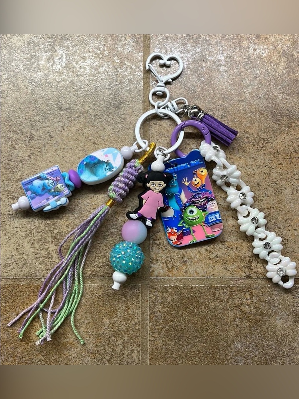 Monsters Inc. junk keychain